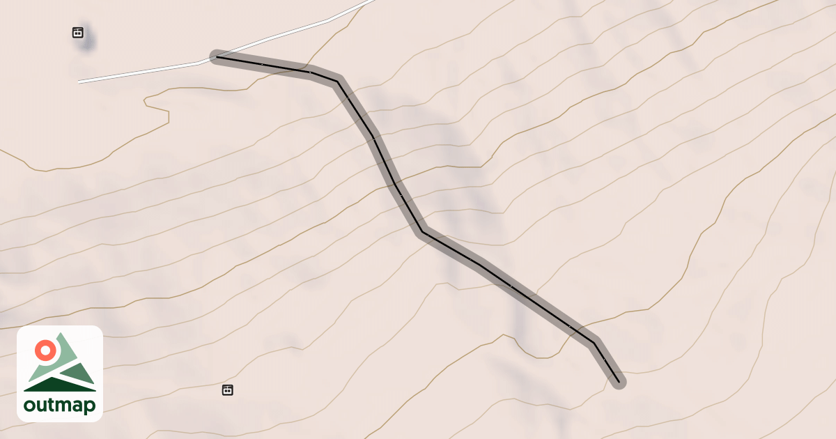 Map of Bottom's Chute