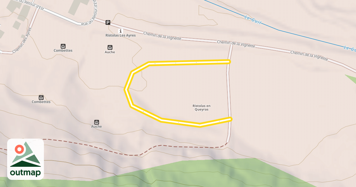 Map of Les Ayres