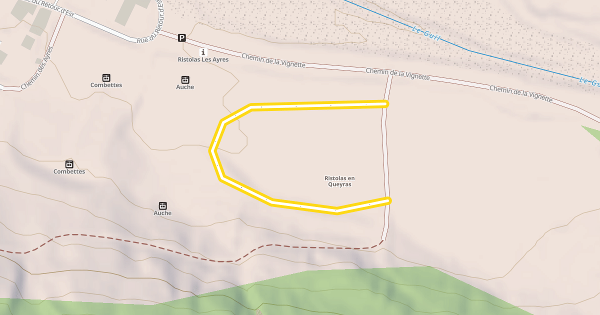 Map preview of Les Ayres