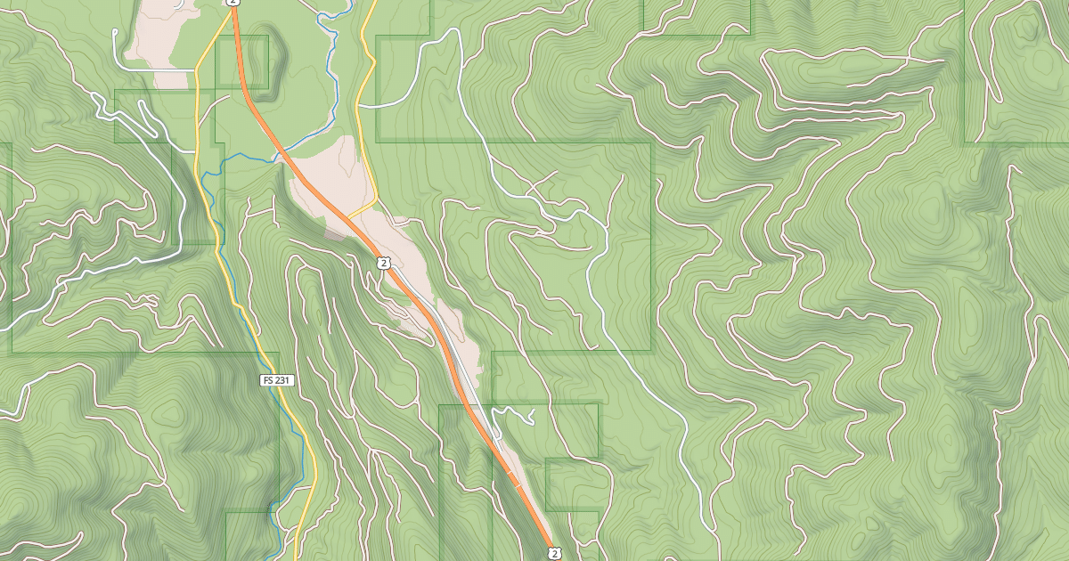 Map preview of COWELL CR MCMILLAN RIDGE