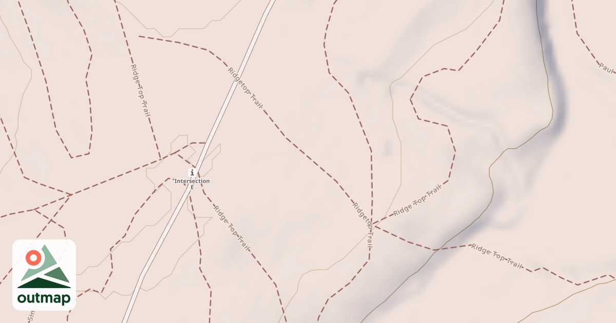 Map of Yellow Creek State Park Trails