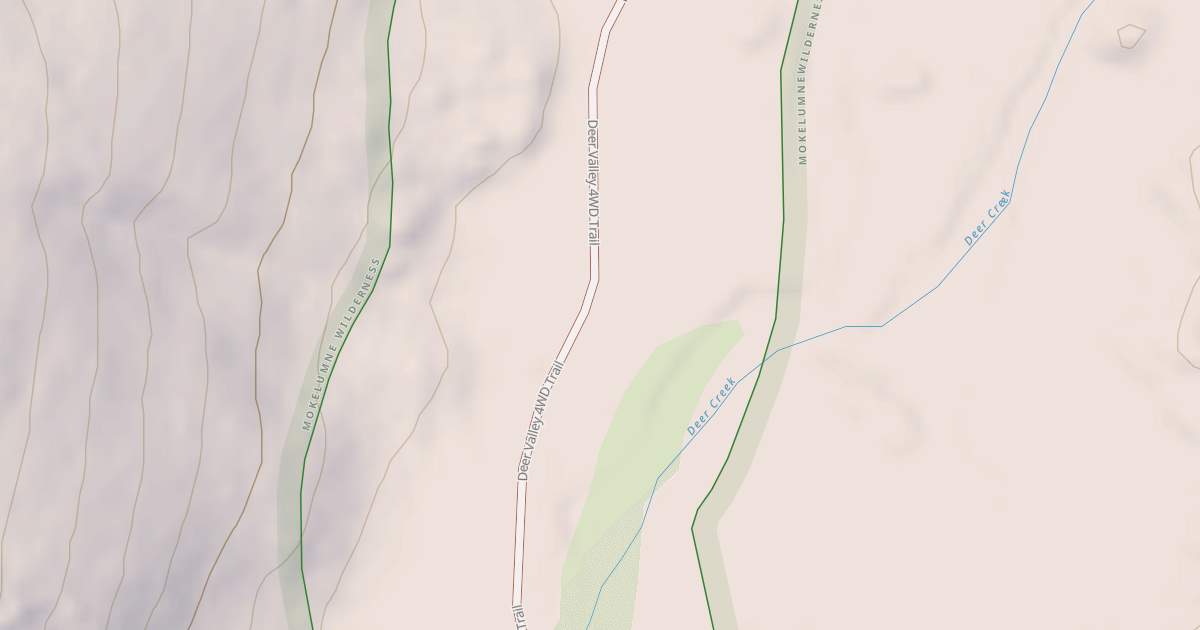 Map preview of Deer Valley North 4wd
