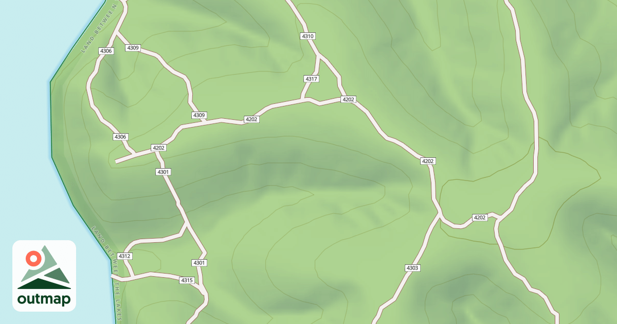 Map of USFS Motor Vehicle Use Map Trails 20031
