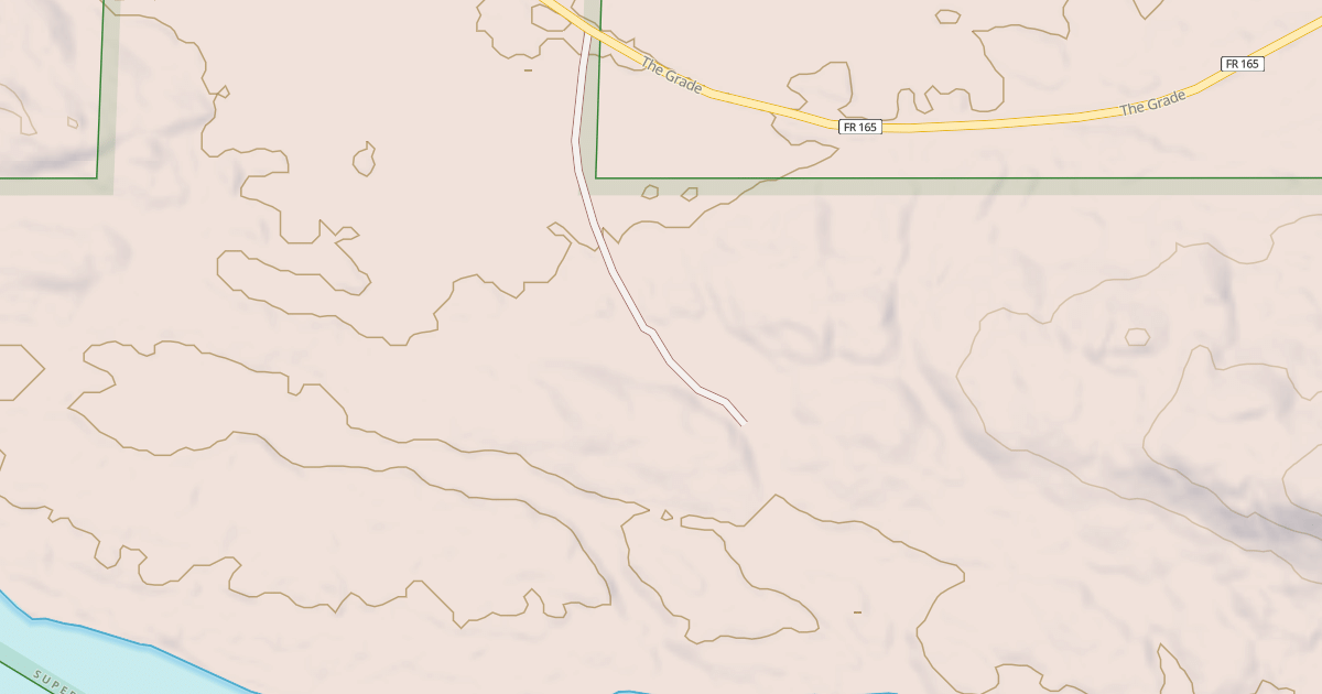 Map preview of LITTLE CASCADE LAKE