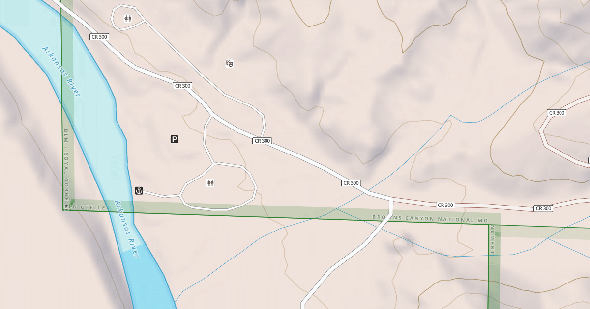 Map preview of BLM National GTLF Public Motorized Roads 5f9f3b22-9514-4a6b-b998-e96554f09a16