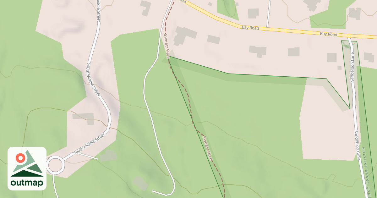Map of Sweet Alice Trail
