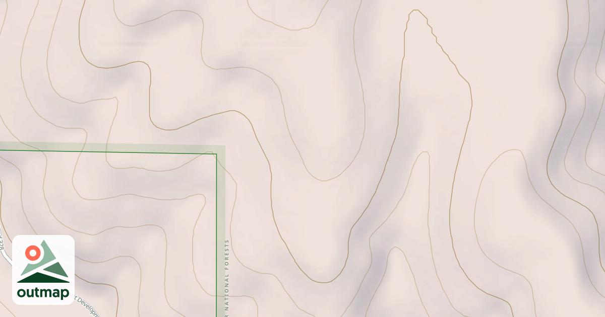 Map of BLAKES RIDGE A ROAD