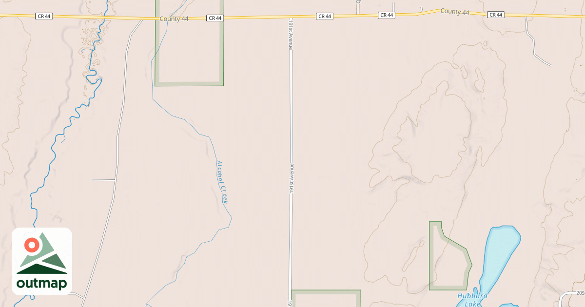 Map of Schoolcraft Trail