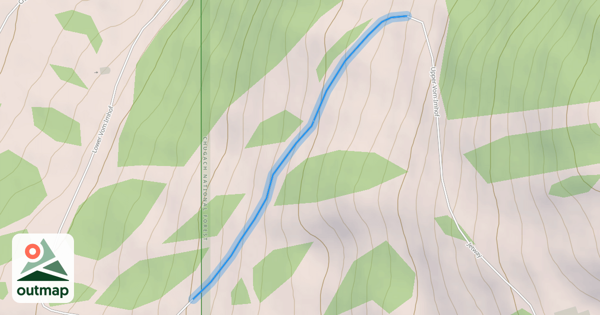 Map of Lower Vom Imhof