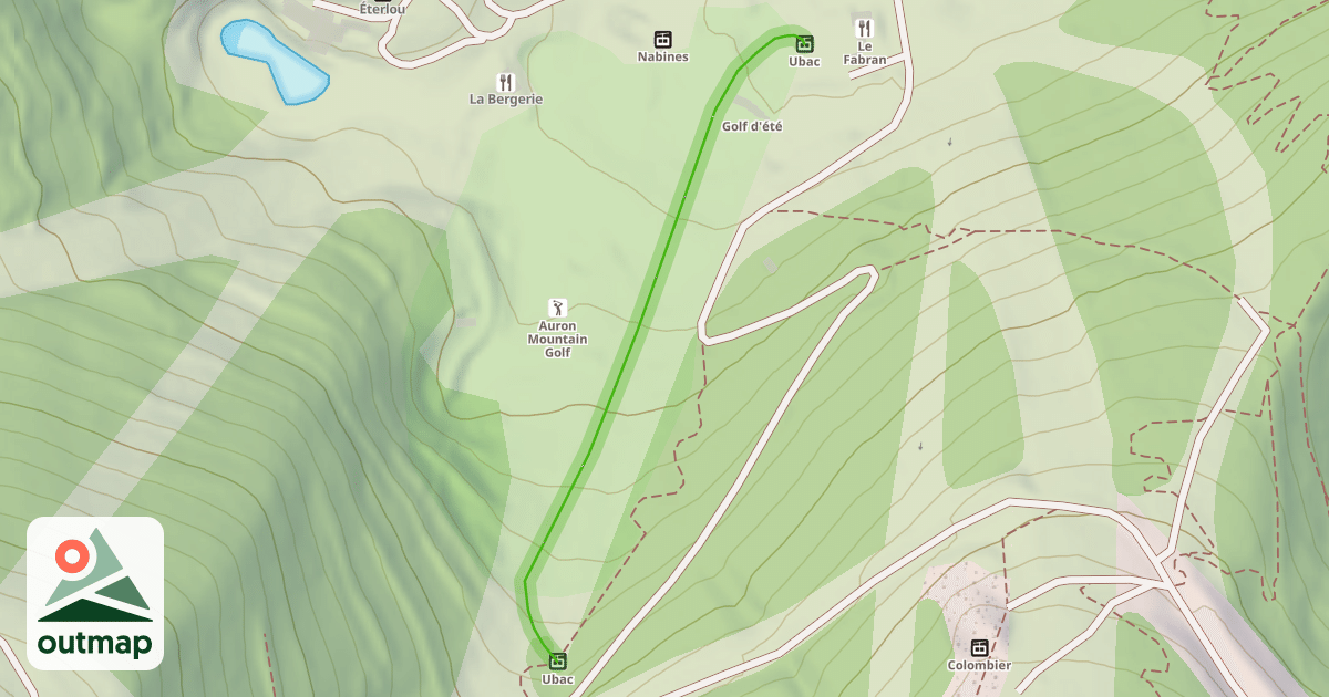 Map of Ubac
