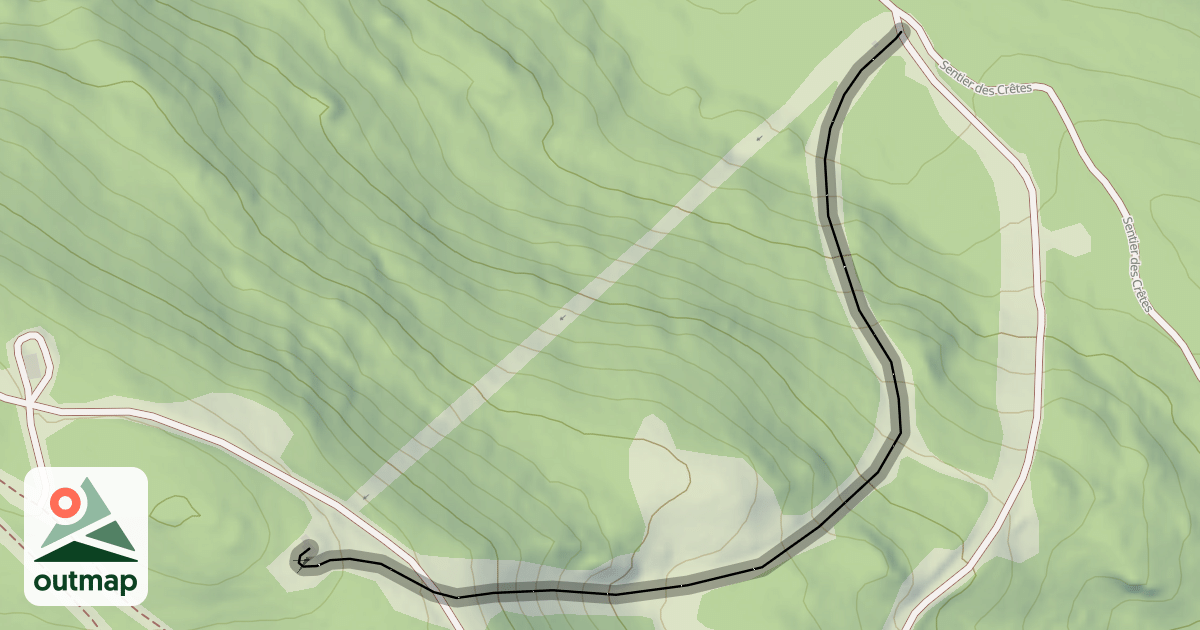 Map of Bouton d'Or