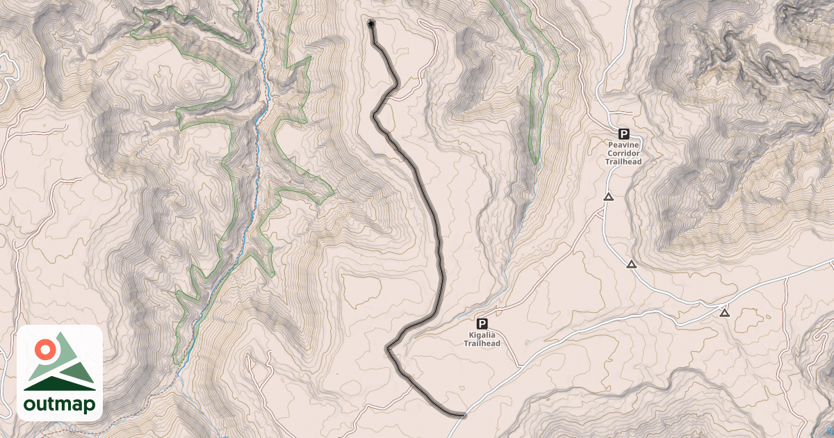 Map of Kigalia Point Road