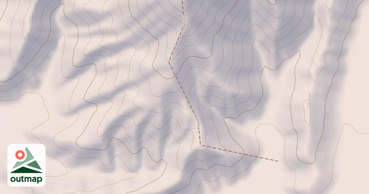 Map of Bertha