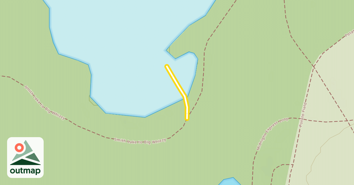 Map of Smith Lake Trail