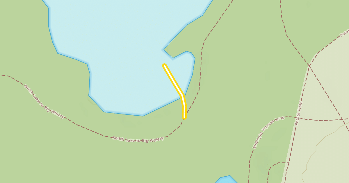 Map preview of Smith Lake Trail