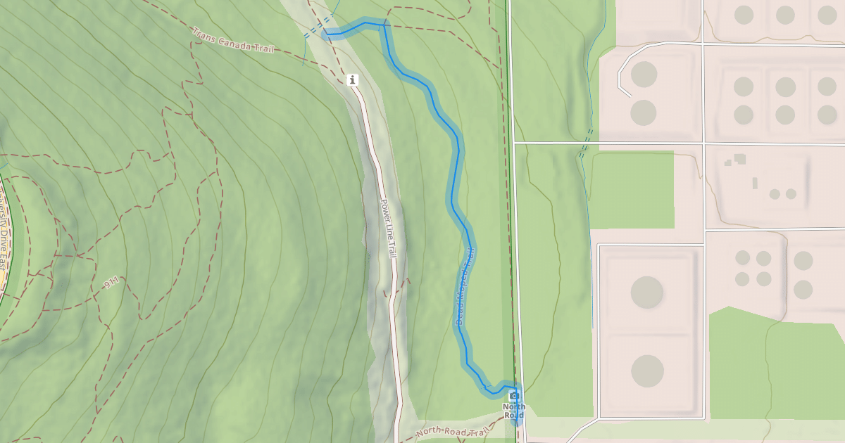 Map preview of Dead Moped Trail