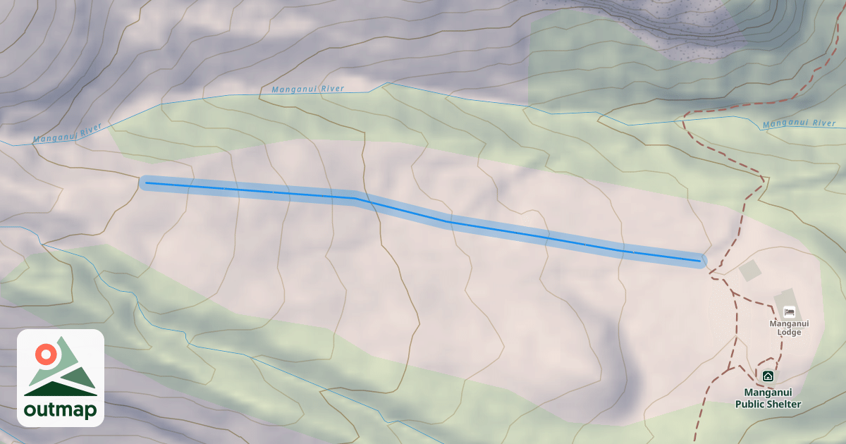 Map of Ngarara Gully