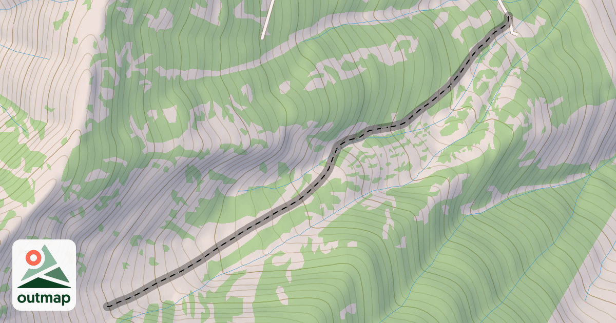 Map of North Fork
