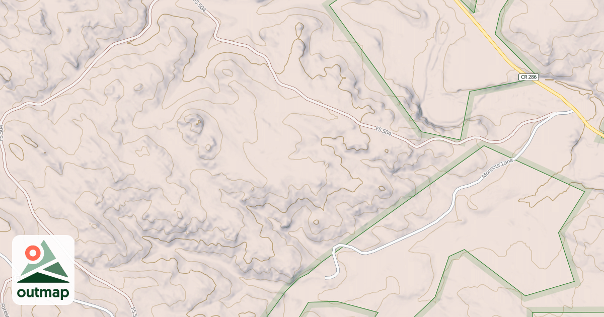 Map of GINA CUTOFF