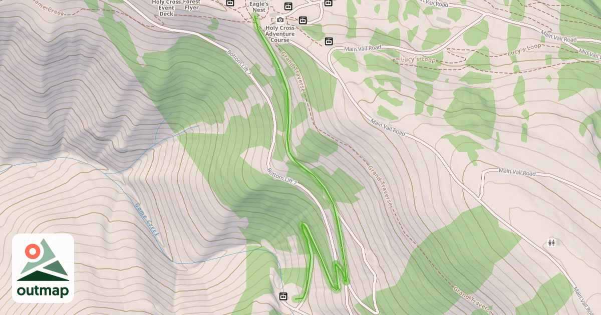 Map of Game Trail