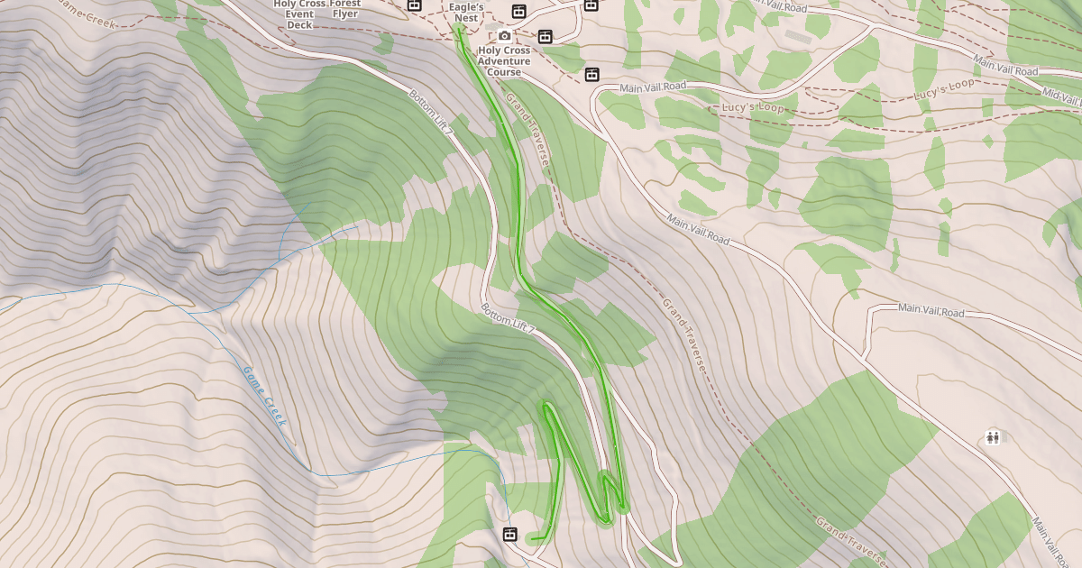Map preview of Game Trail