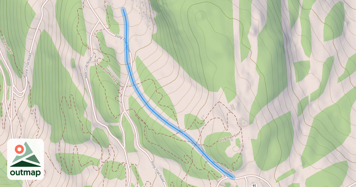 Map of Orange Peel