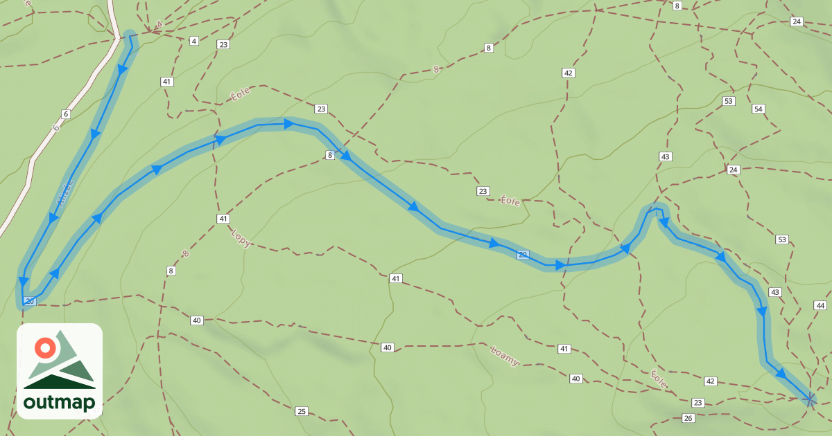 Map of Alizée
