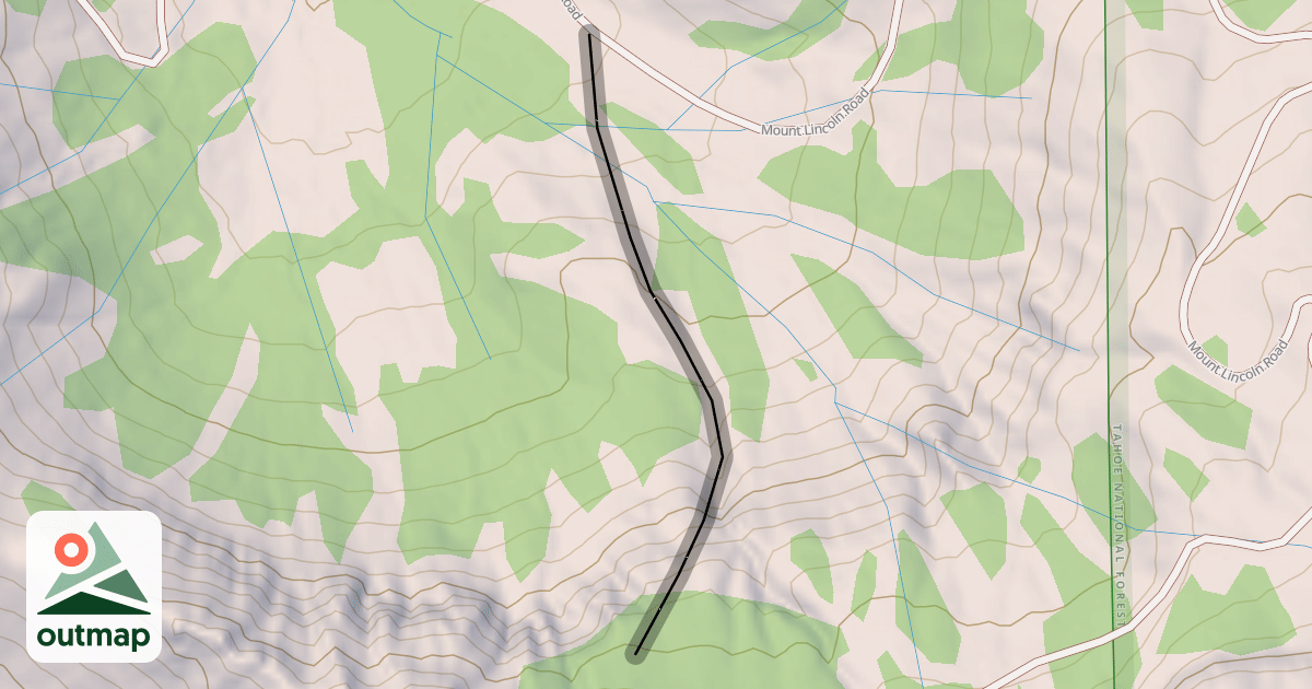 Map of Hidden Gully