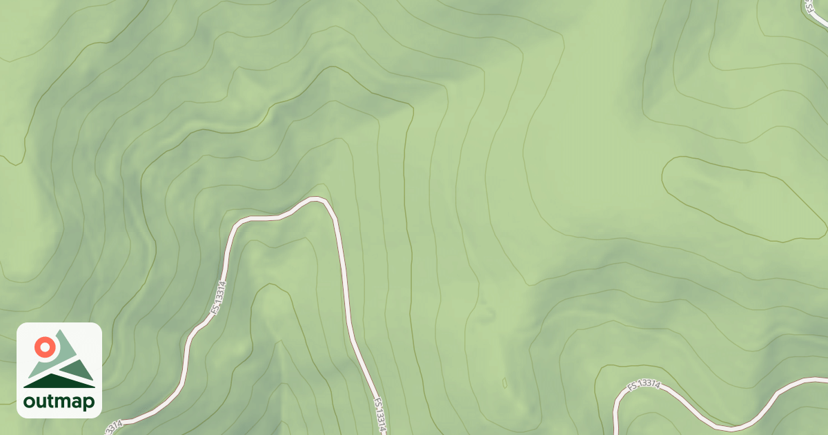 Map of (FDR) TEPEE CREEK