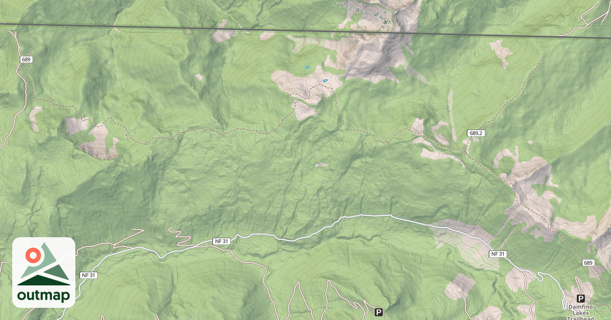 Map of Canyon Ridge