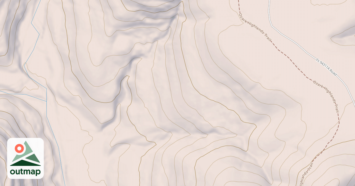Map of USFS Motor Vehicle Use Map Roads {FD3E863D-0BA8-4DE3-B6C1-1C5F016E2A58}