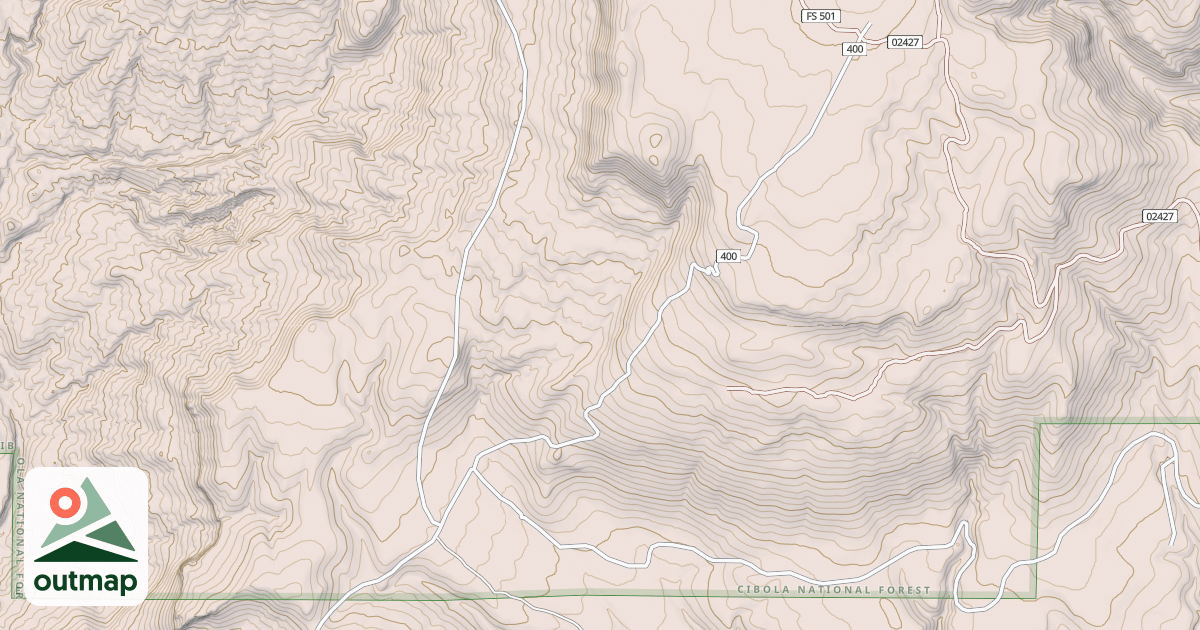 Map of USFS Motor Vehicle Use Map Roads {92747101-3000-4B97-84D5-4646FCC1A720}