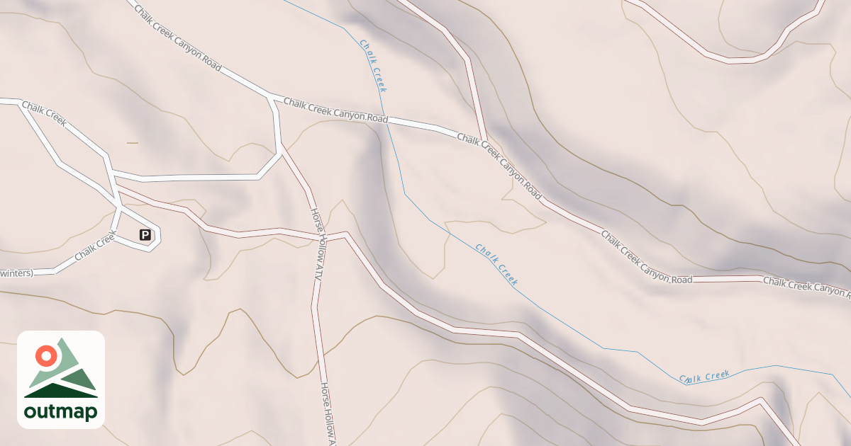Map of Horse Hollow Atv