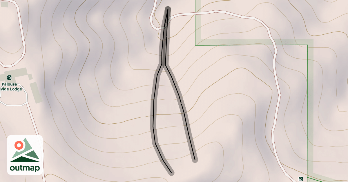 Map of Upper Fork