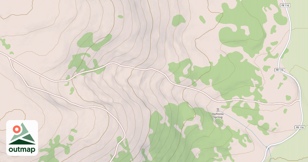 Map of USFS National Forest System Roads {7E95AE06-E8EF-493D-9A58-69A4C026F7FB}