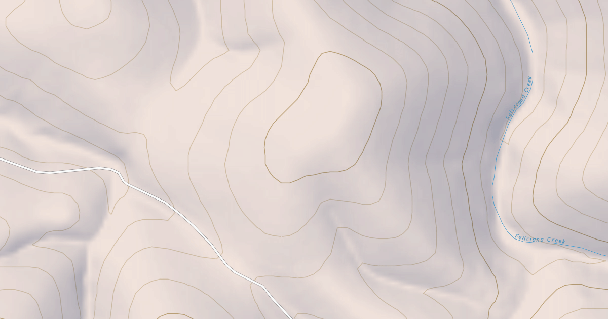 Map preview of FELICIANA CREEK T1