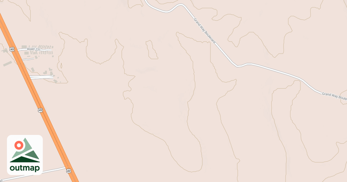 Map of USFS Motor Vehicle Use Map Roads {E1A006CB-2BE0-4AF1-8FD5-C35A75F5B9DC}