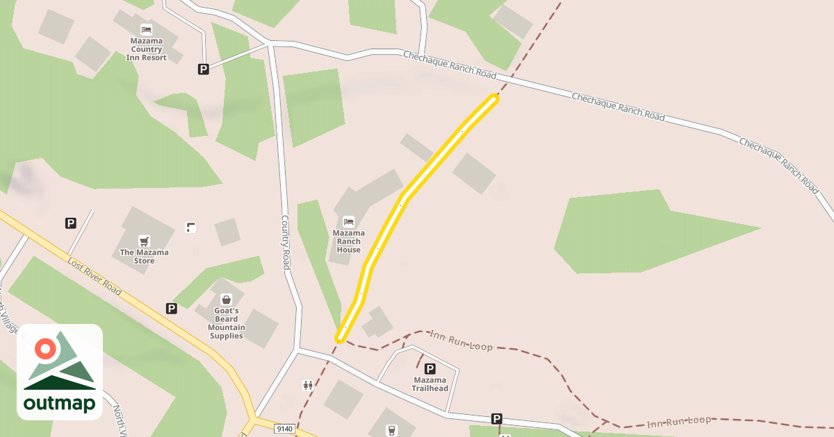 Map of Inn Run Loop