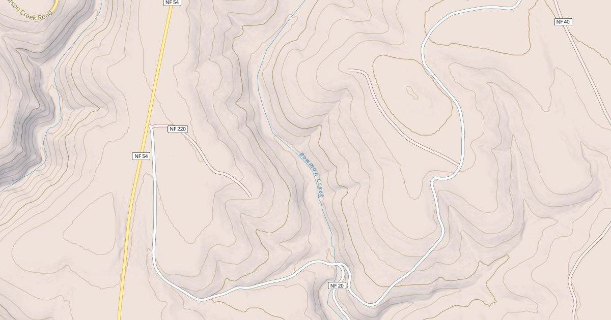 Map preview of USFS Motor Vehicle Use Map Roads {8546A0BB-390C-400F-84CA-61BE0A8C8752}