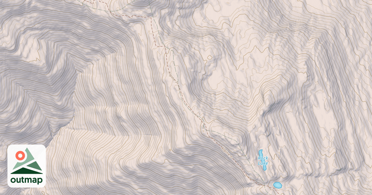 Map of USFS Motor Vehicle Use Map Trails 4269