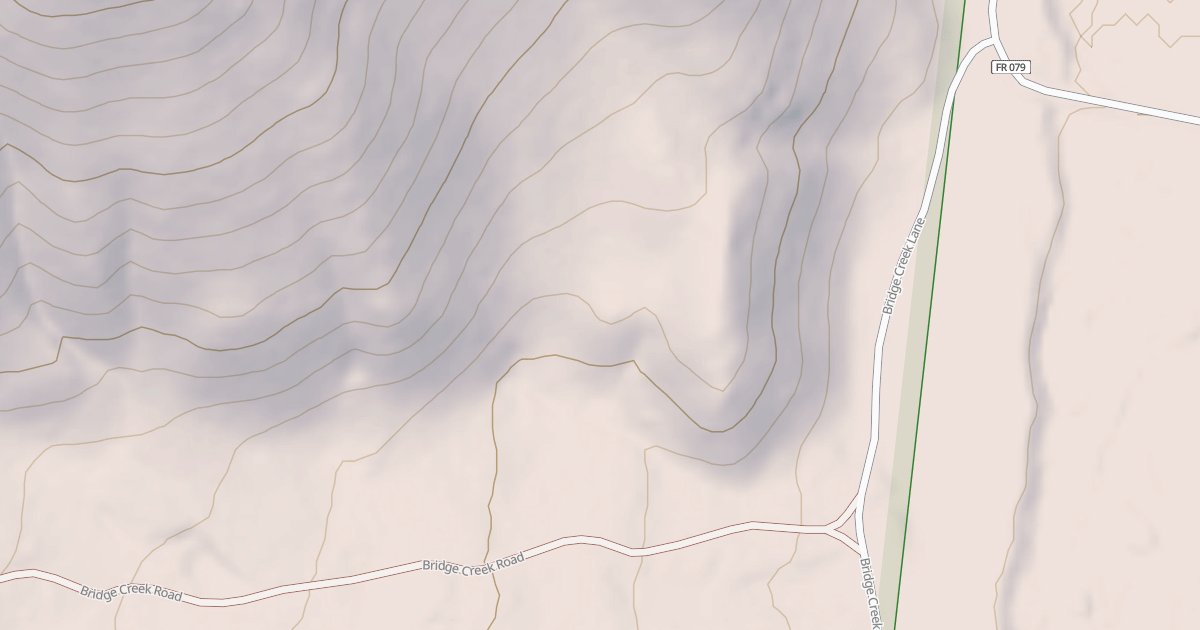 Map preview of TR #7068 TRAILHEAD ROAD
