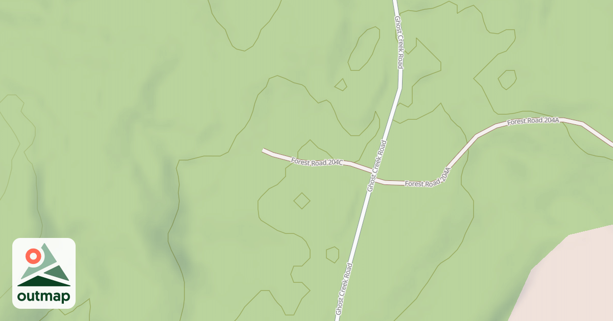 Map of FR 204C