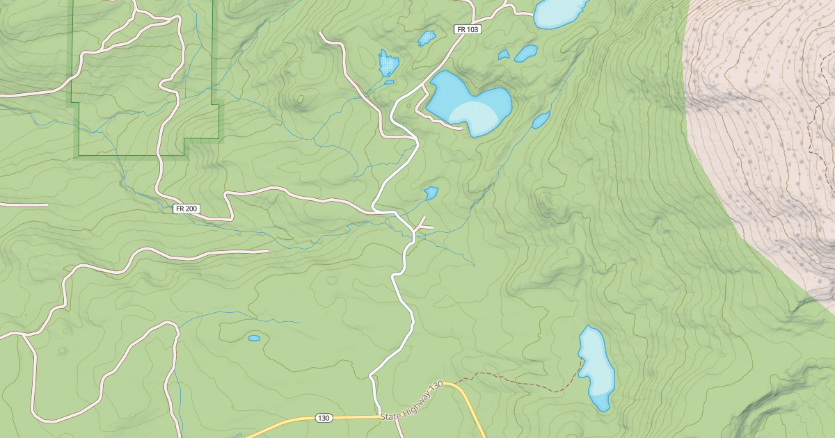 Map preview of CASCADE NORTH TWIN
