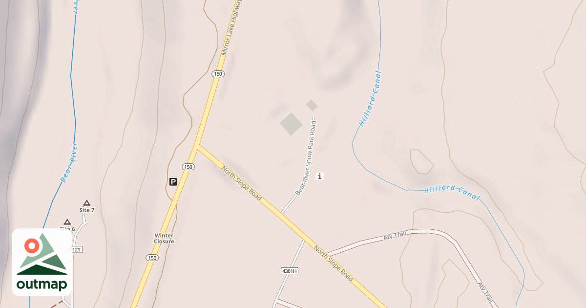 Map of BEAR RIVER SNOW PARK
