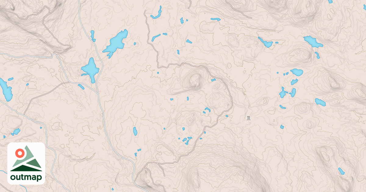 Map of UPPER LOG JAM