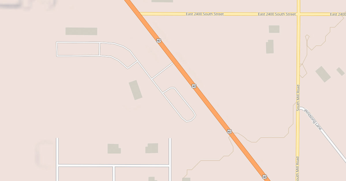 Map preview of HEBER OFFICE VISITOR PARKING