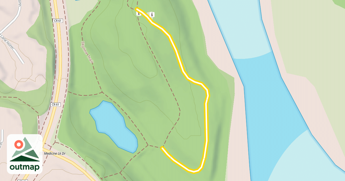 Map of Medicine Trail