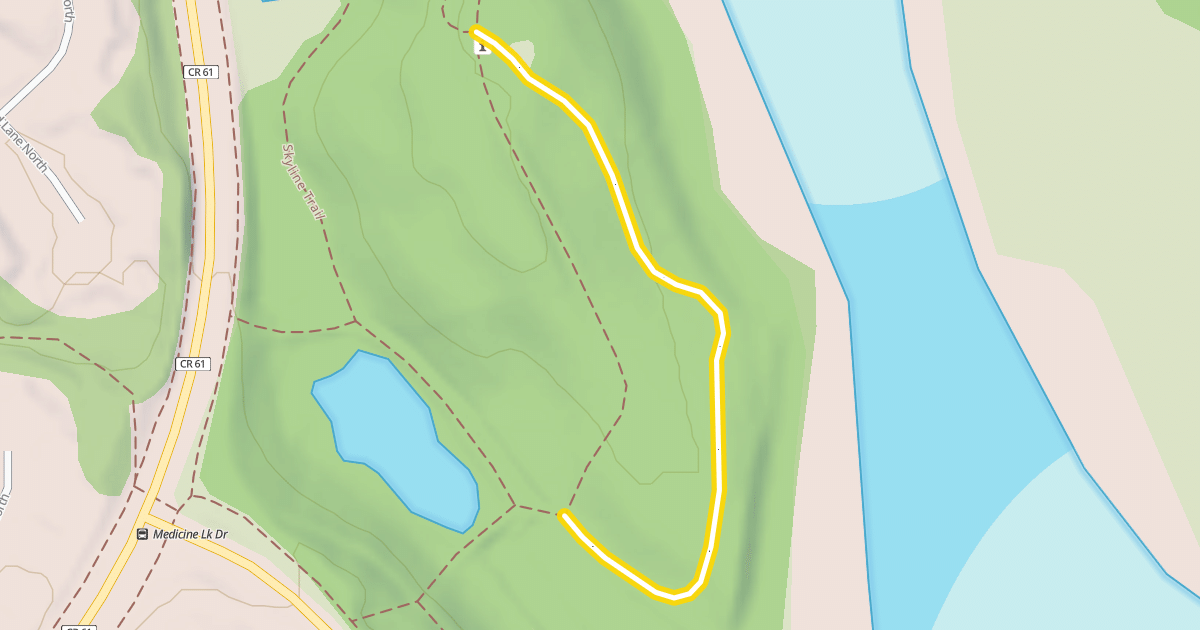 Map preview of Medicine Trail