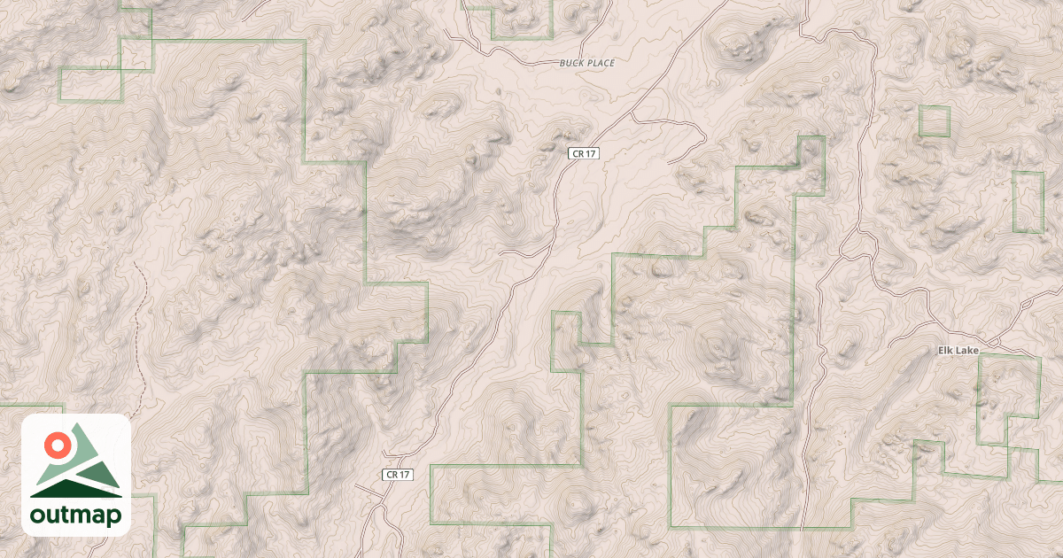 Map of BOX ELDER