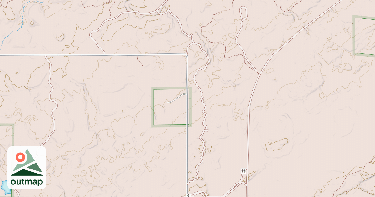 Map of Straight Arrows Trail